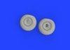 Eduard 672354 Me 410 wheels AIRFIX 1/72